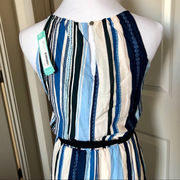 ⭐️NWT⭐️ Verse Blue, White & Black Stripe Maxi - XS - Picture 5 of 7